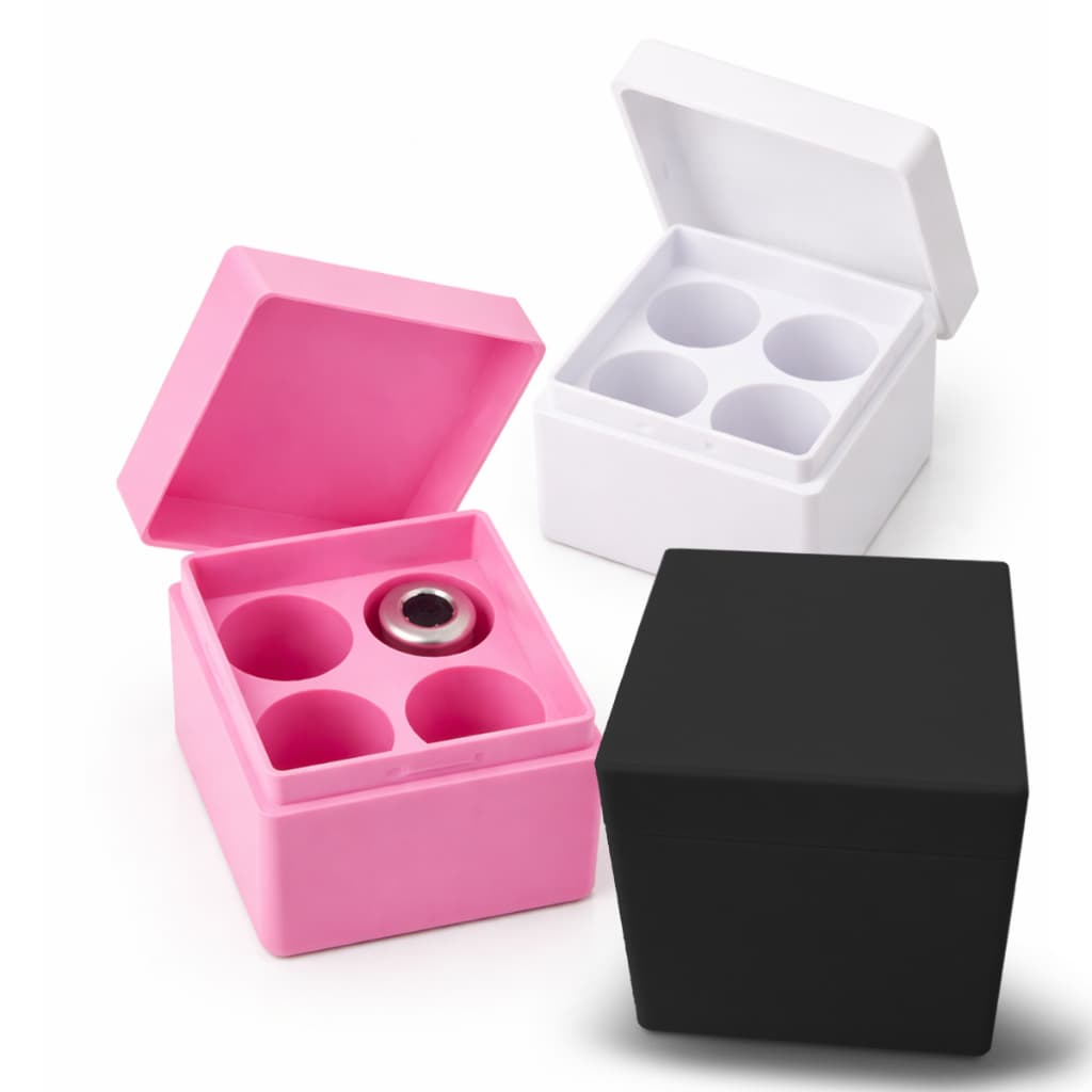 Caixa Organizadora para Frascos de 3ml com Encaixe Estojo para Geladeira