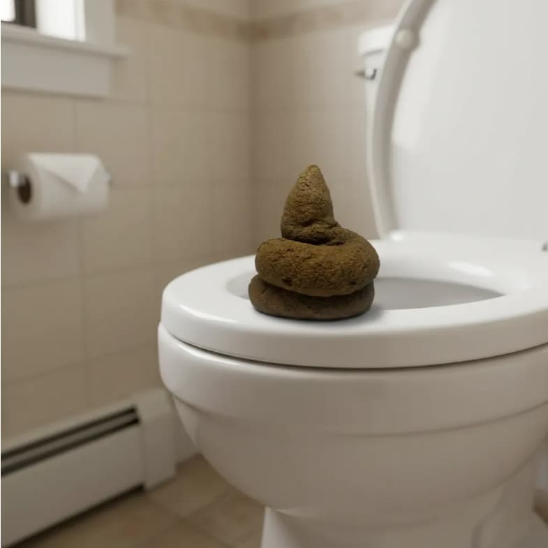 Cocô Falso Bosta Artificial Merda Realista de Argila para Brincadeiras e Pegadinhas Engraçadas