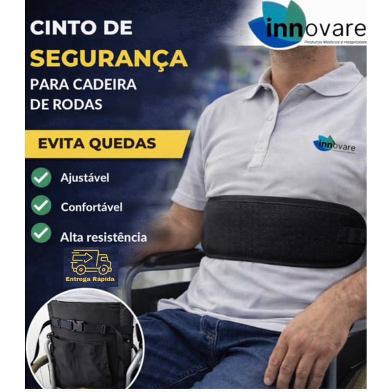 Cinto de segurança cadeira de rodas contenção de pacientes idosos ou acamados faixa cadeirante cuidador de idosos faixa.