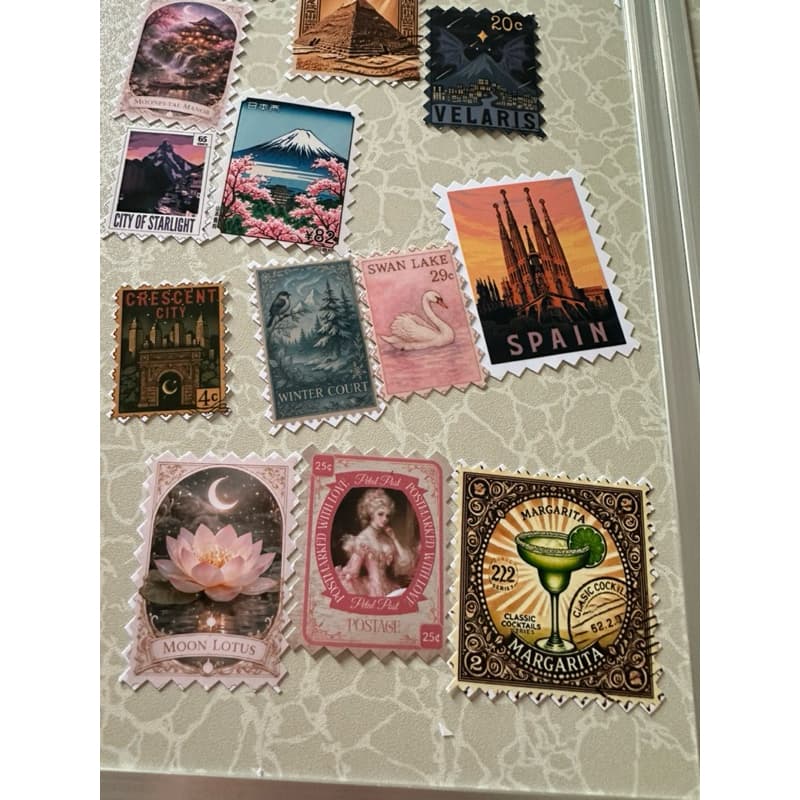 kit selos variados - adesivos papelaria criativa