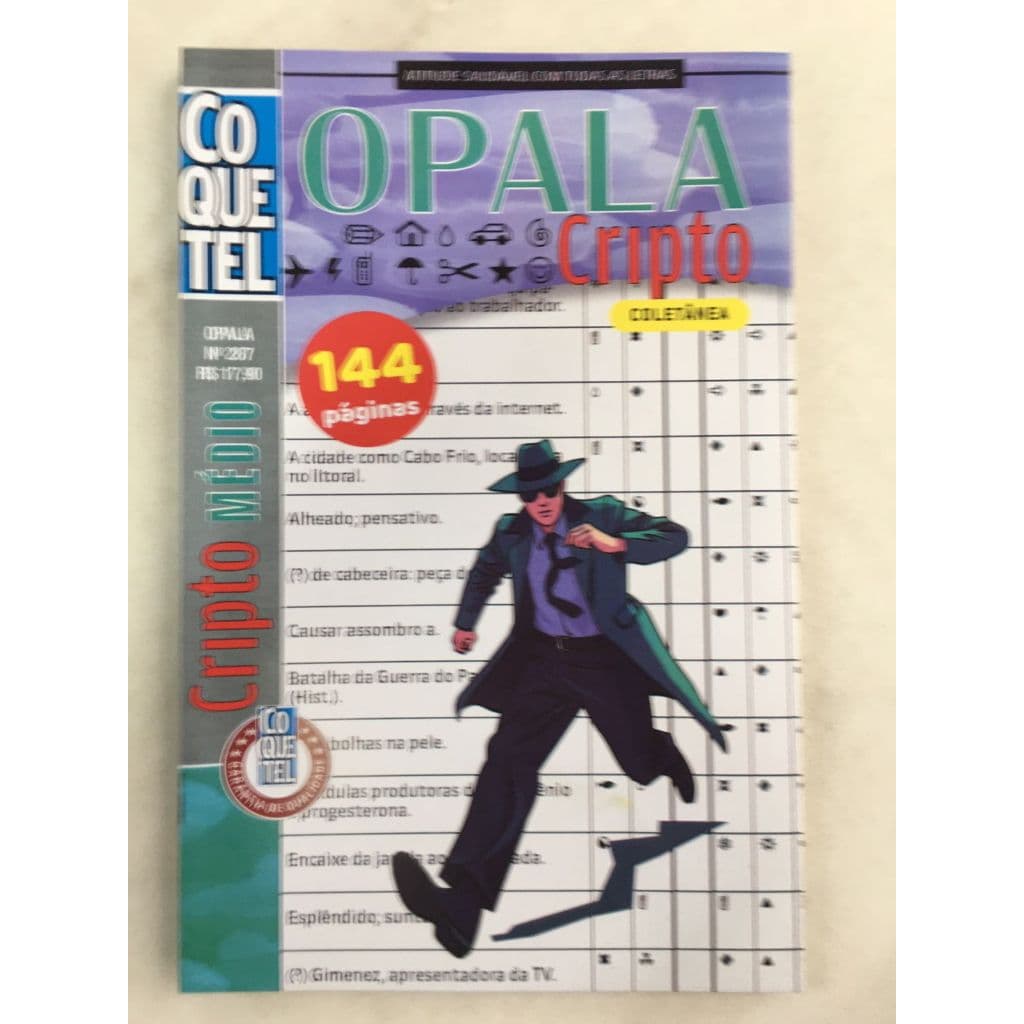 Passatempo Coquetel Cripto Opala Médio Diversos Volumes