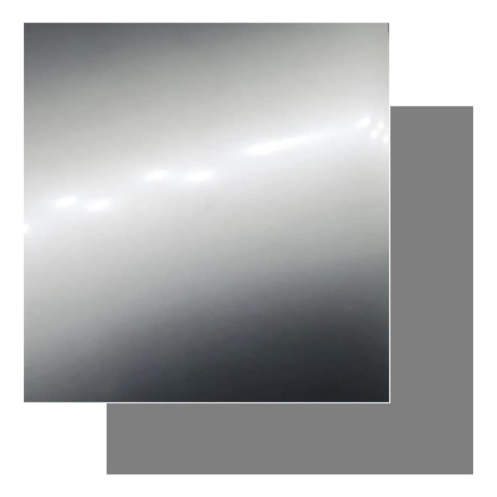 Película Polarizada Prateada Silver p/ Painel Carro Moto Balança TV - Vários Tamanhos