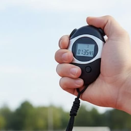 Cronômetro Digital Esportivo Progressivo de Mão Com Relógio Alarme Display LCD Todos os Esportes