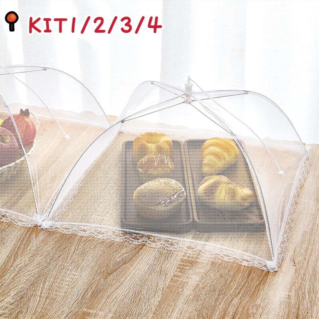 Protetores Tela Mosquiteiro Alimentos-Mosquiteiro Para Alimentos Fruta E Bolo Flexível Anti Inseto Telado