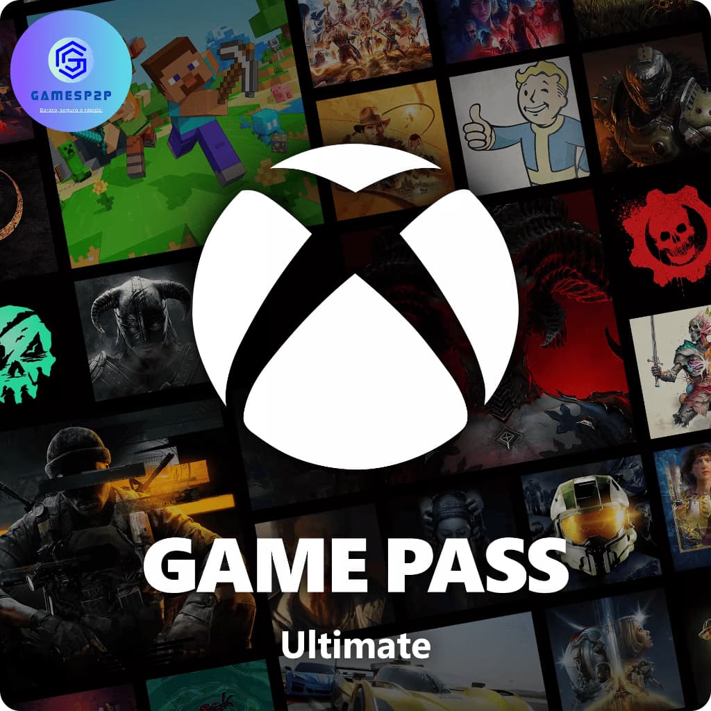 Xbox Game Pass Ultimate - 1 Mês - Xbox One/Series X|S, PC, Celular TV Smart e Notebook
