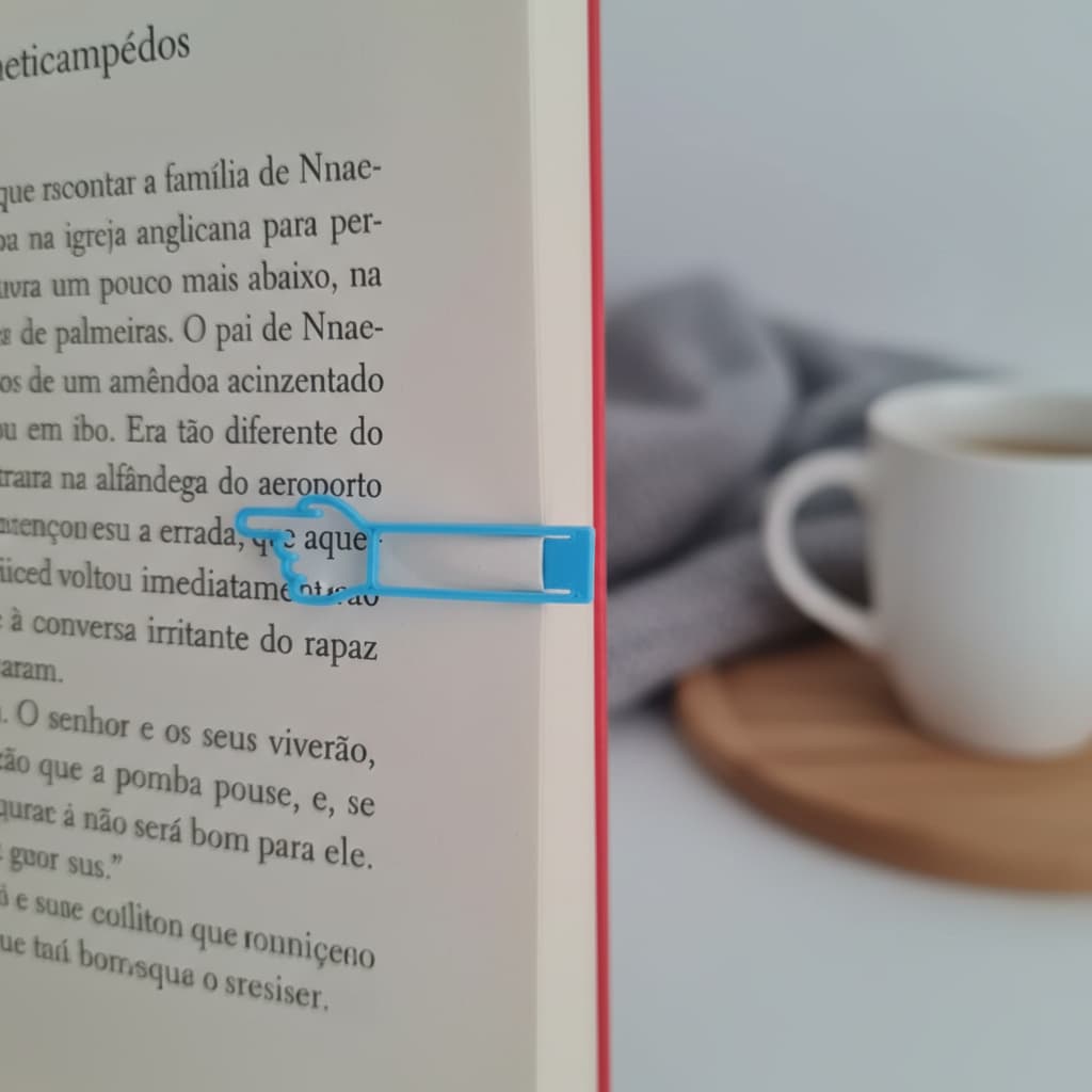 Kit marca página dedo apontando!