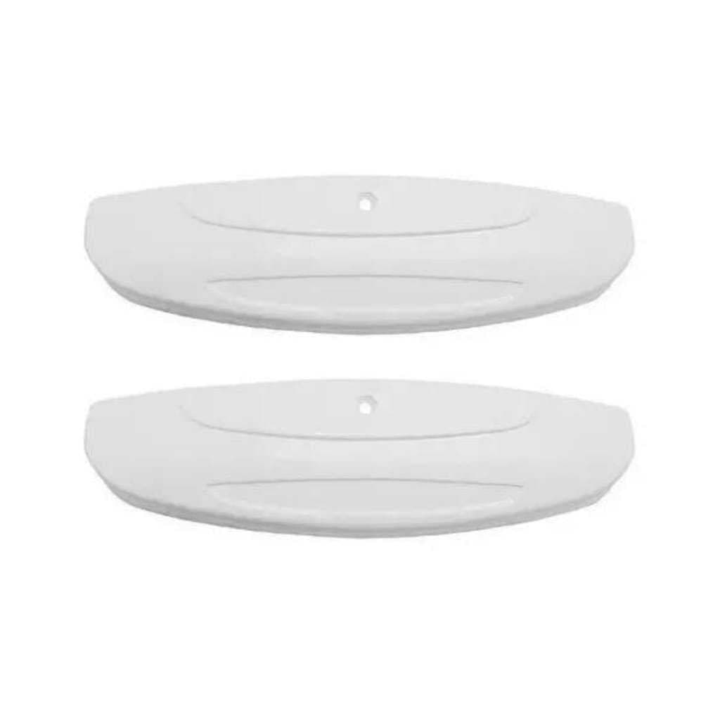 Kit 2 Puxador Branco Freezer Horizontal Gelopar Novo