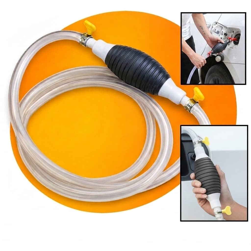 Bomba de Sucção Manual para Transferência de Líquidos - Óleo Água Combustível