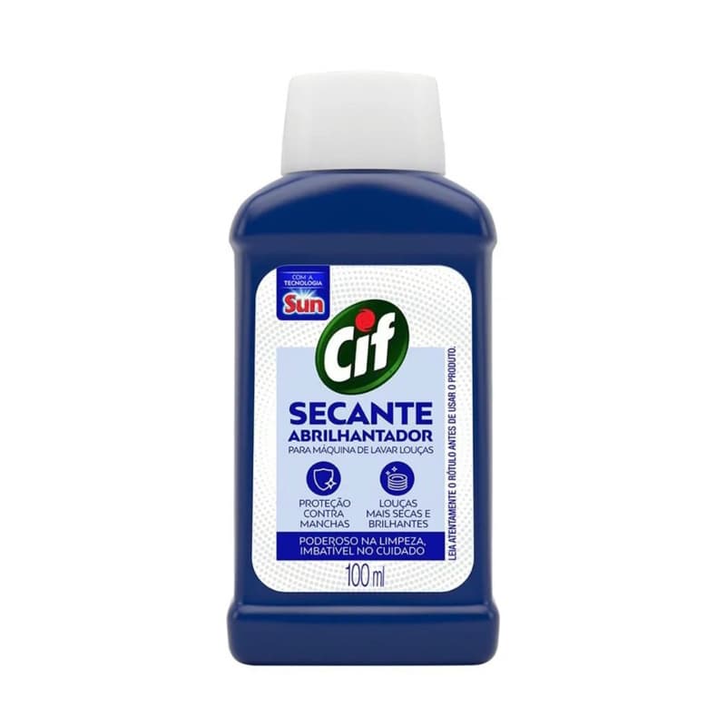 Secante abrilhantador CIF para lava-louças 100ml