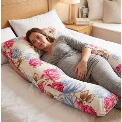 Travesseiro Gestante De Corpo Gravida Almofada Amamentação