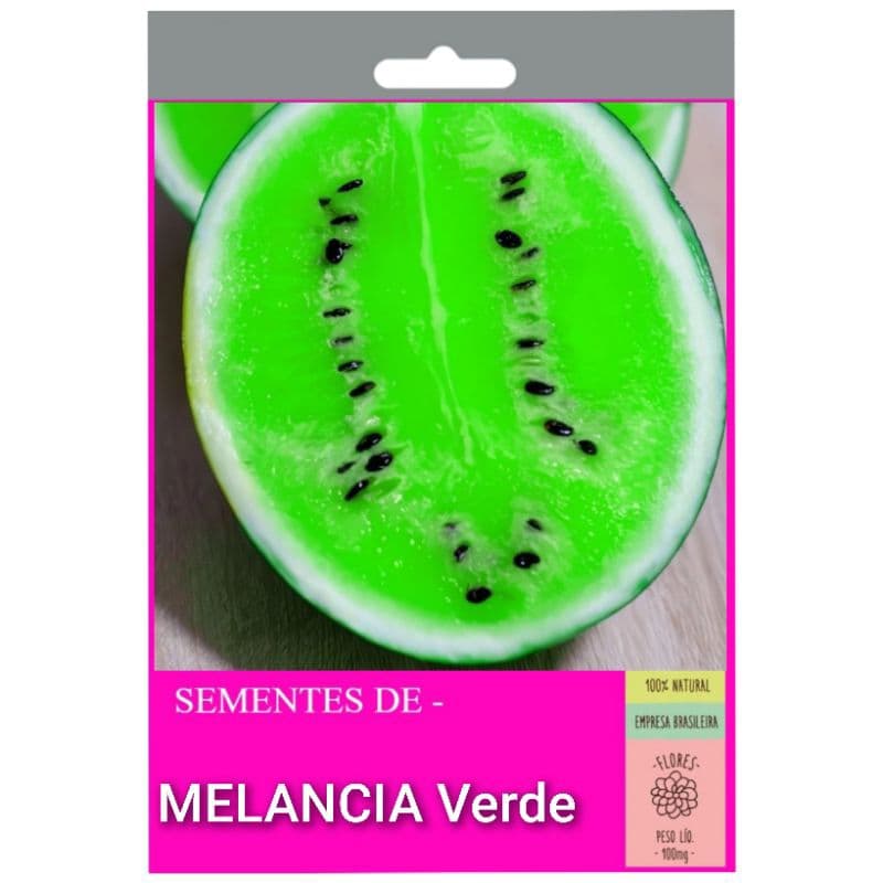Melancia Verde Tailandesa Doce e Suculenta – 10 Sementes