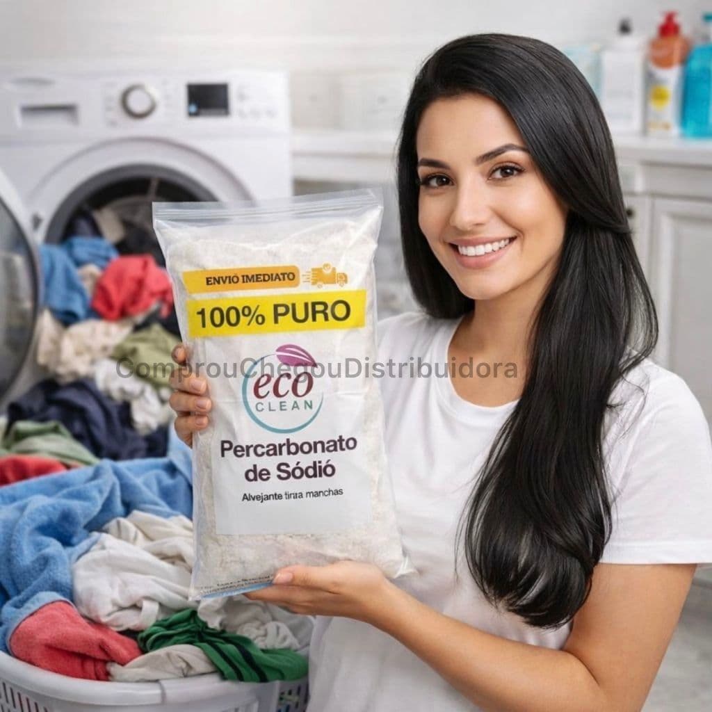 Percarbonato 100% Puro Eco Clean limpeza em geral, clareador de roupas Premium Original 2kg,1kg,500g