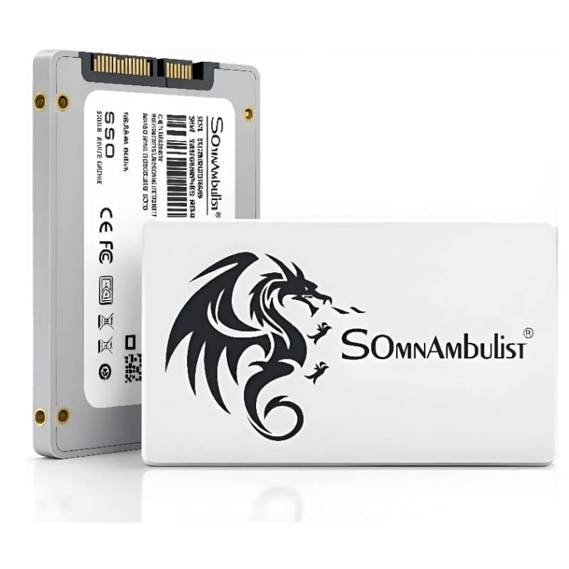 Ssd 480gb SomnAmbulist White 2.5 Sata3 Computador Noteboook Gamer PC Alta Velocidade e Qualidade Com Unidade Interna