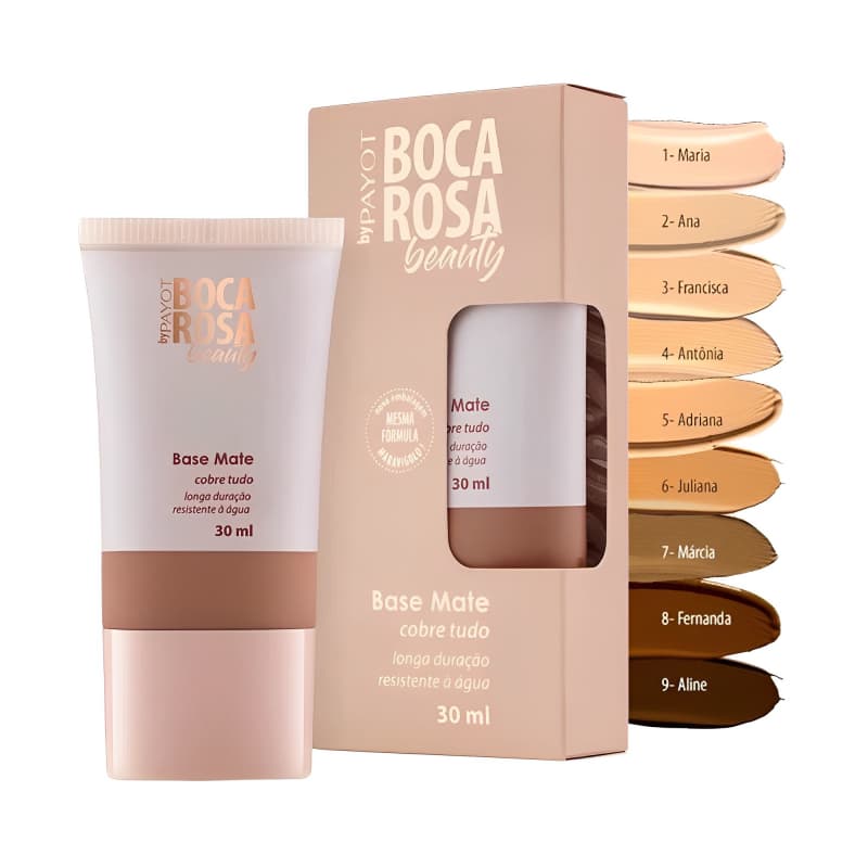 Base Mate Cobre Tudo 30ml Boca / Rosa Beauty