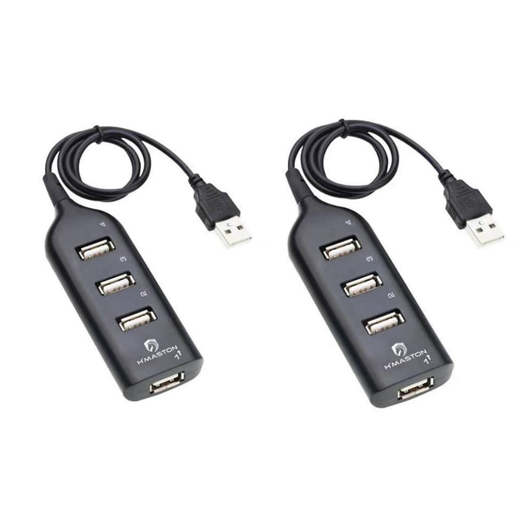 H'maston HA-03 Mobilador Hub Usb 4 Portas + Otg Usb C Adaptador De Teclado Mouse Para Celular