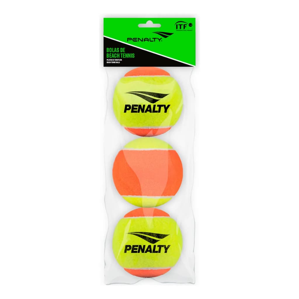 Bolas Beach Tennis Stage 2 ITF Penalt - Pack 3 Unidades