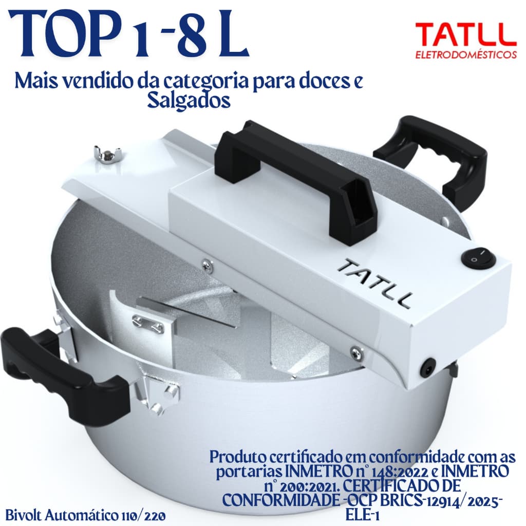 Panela Elétrica Para Doces Masseira Para Massas De Salgados Automática Excellence