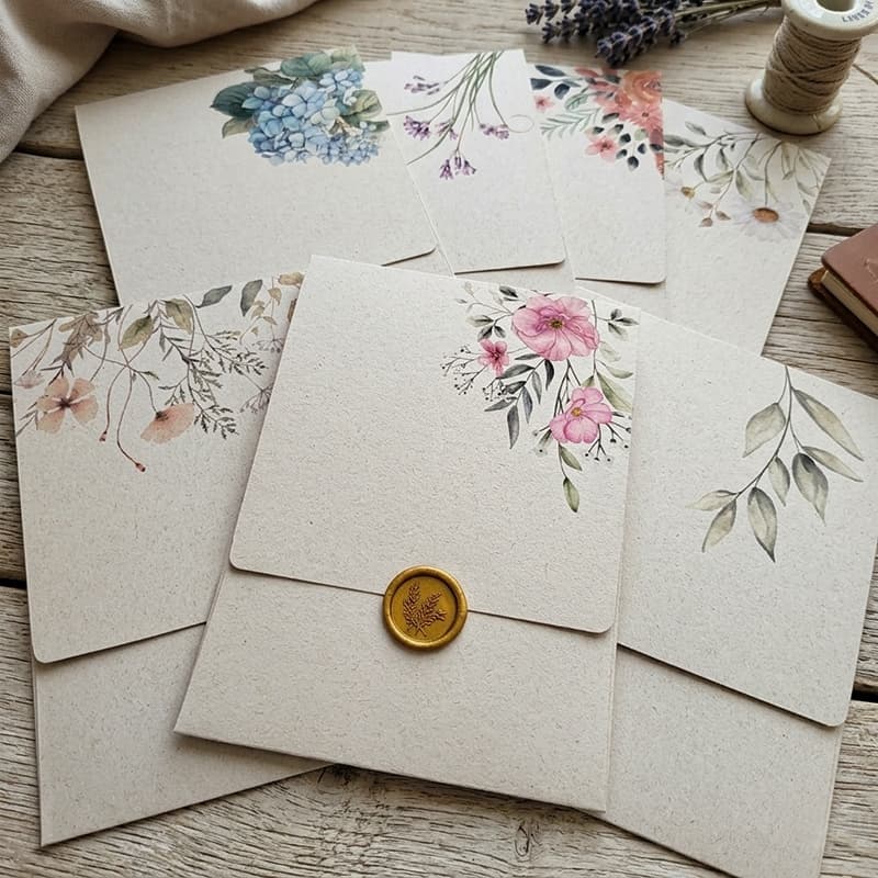 ENVELOPE PARA CONVITE DE CASAMENTO VERTICAL ABA RETA 15,5 x21,5 cm ESTAMPADO NA ABA