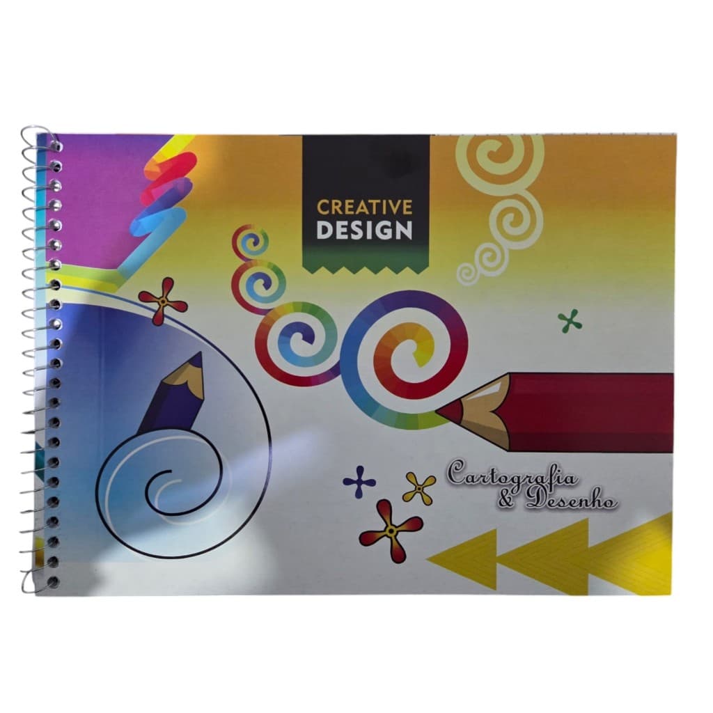 Caderno de desenho, Máxima Caderno Cartografia e Desenho Flexível 48 Folhas