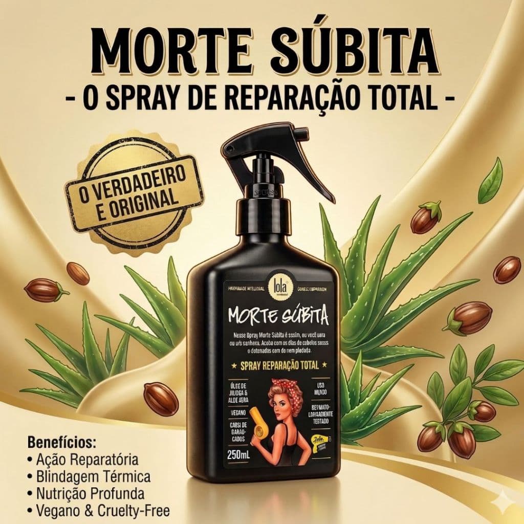 Spray Finalizador Morte Súbita 250ml - Lola Cosmetics