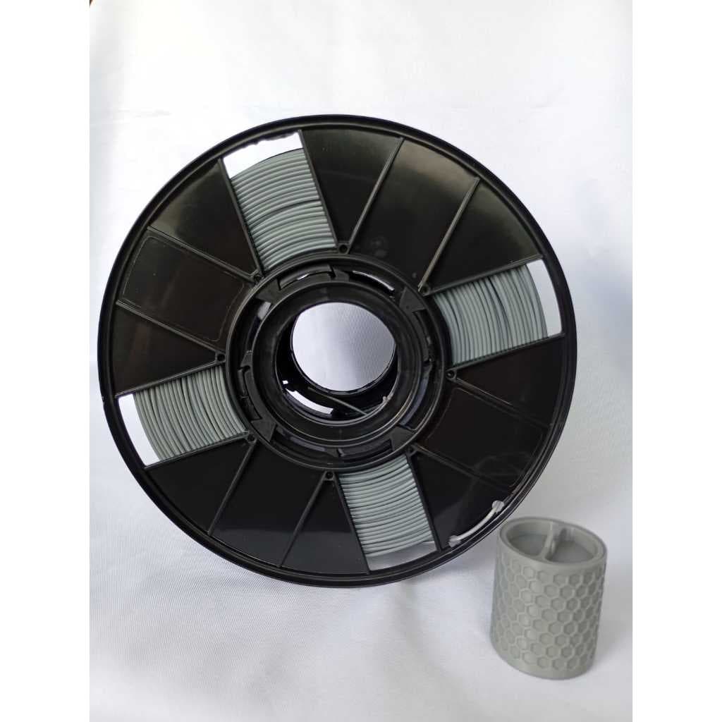 Filamento ABS Cinza  1 kilo / 1,75 mm  cod1066