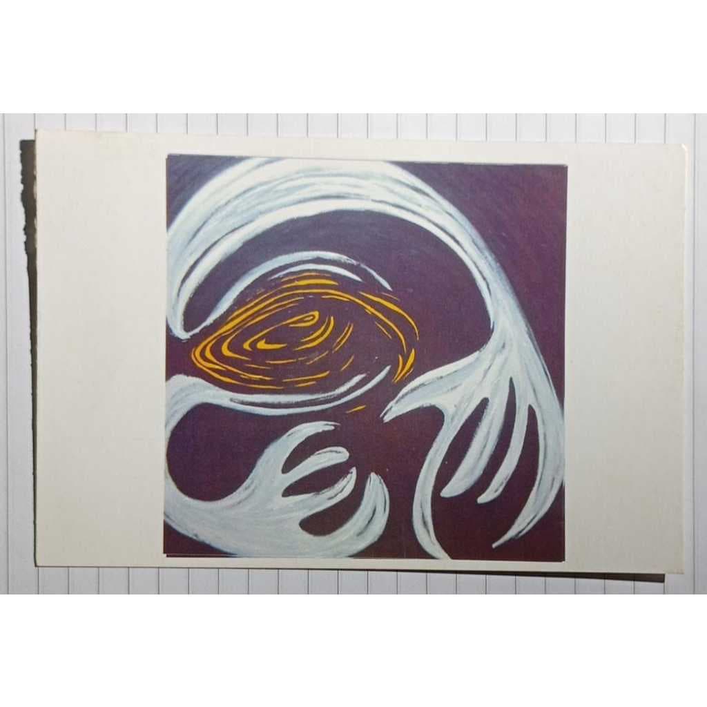 Cartão Postal Arte Vera Roesler Salve Acrílica Villa Olívia Atelier