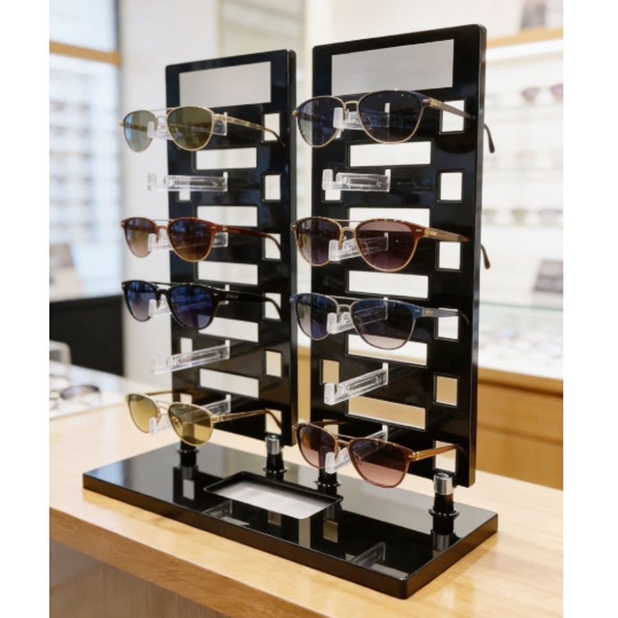 Expositor Óculos em torre  acrílico , 6 ou 12 óculos