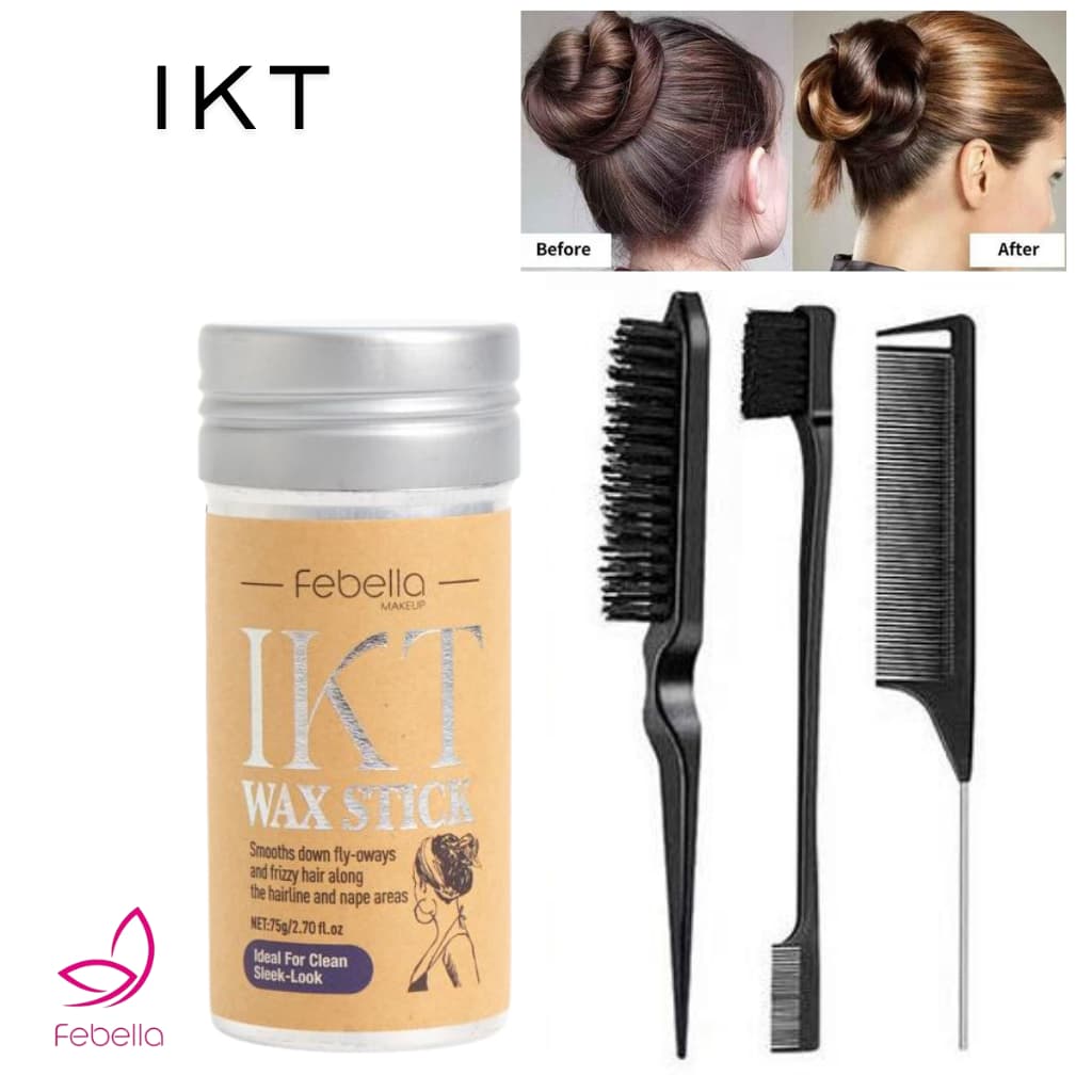 Bastão De Cera De Cabelo Profissional Cabelo Liso Masculino, Fácil Estilo & Longa Duração