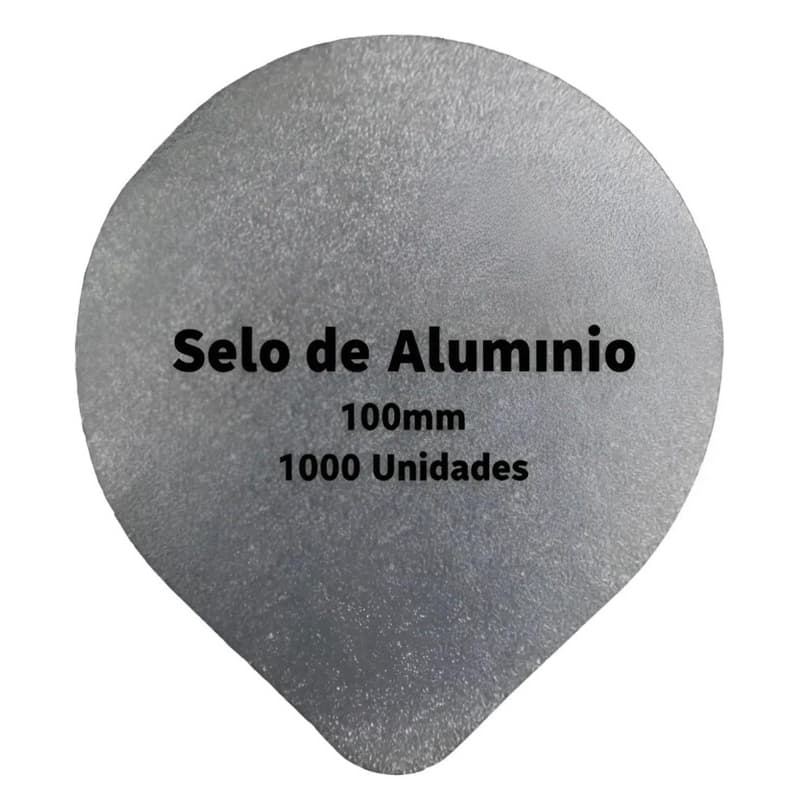 Selo de alumínio Delgo 100mm 1000und