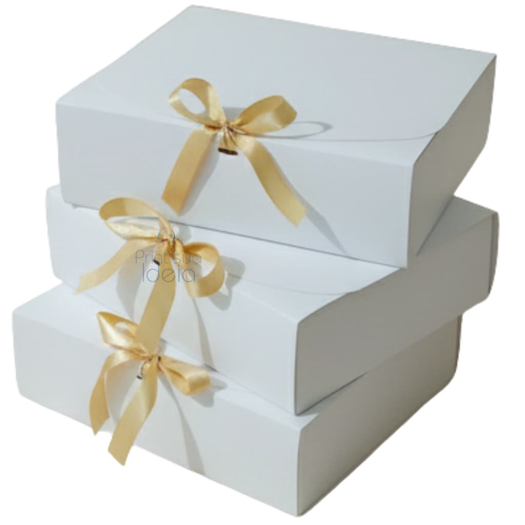 3 caixas para presente tamanho 25x20x8cm caixinha ideal para lembrancinha e convite de padrinhos
