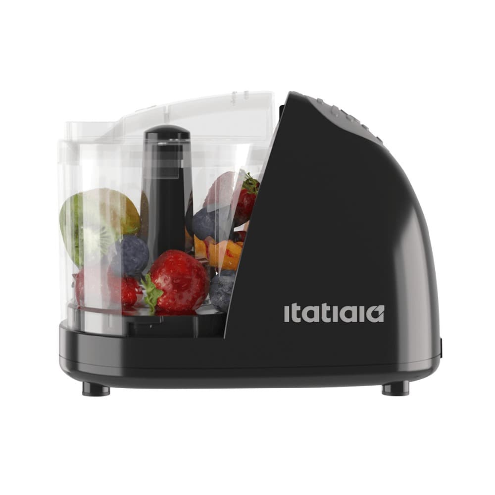Mini Processador Itatiaia 127V Elétrico Compacto | Lâminas Inox | Ideal para Temperos, Alimentos e Uso Diário