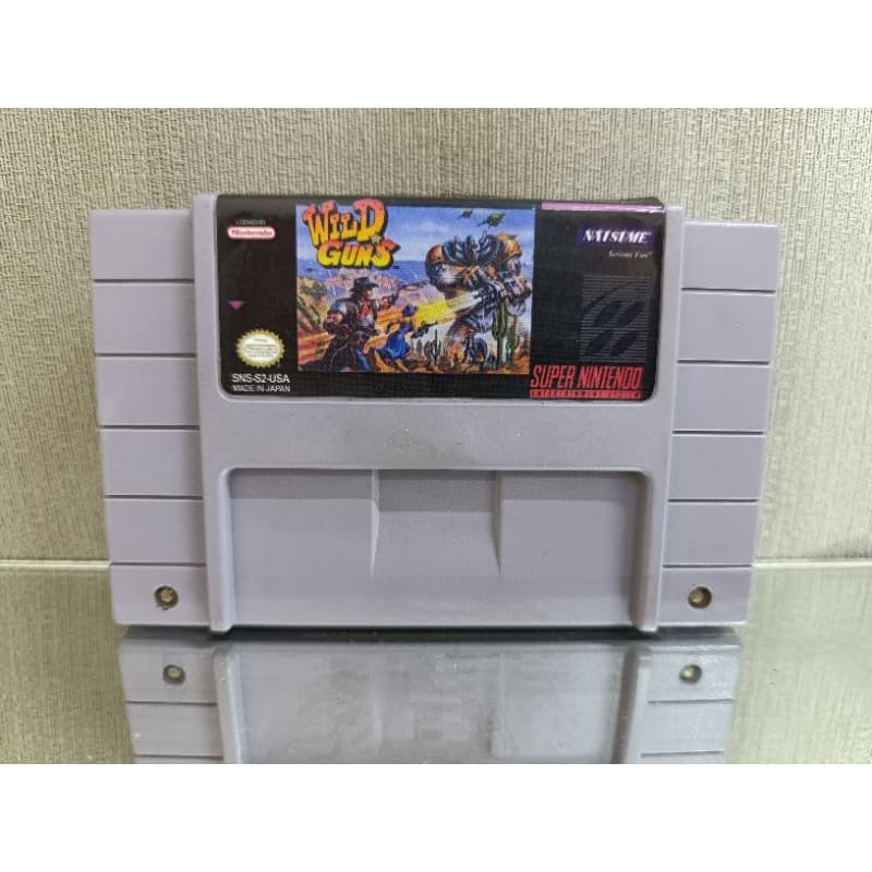 WILD GUNS SUPER NINTENDO ANOS 90