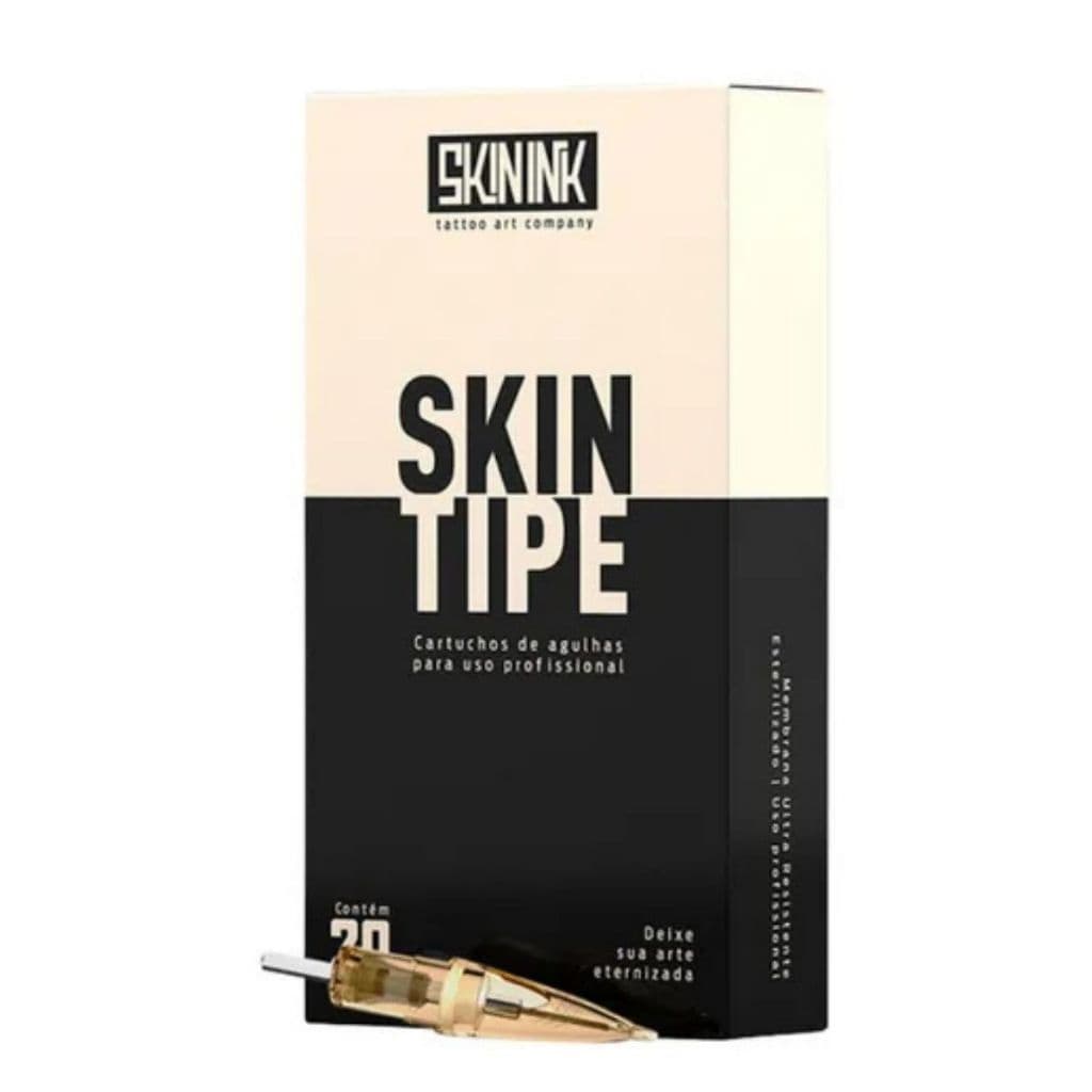 Cartucho Tatuagem Skin Ink  Skin Tipe Fineline Caixa com 20 Unidades tattoo Micro pigmentação