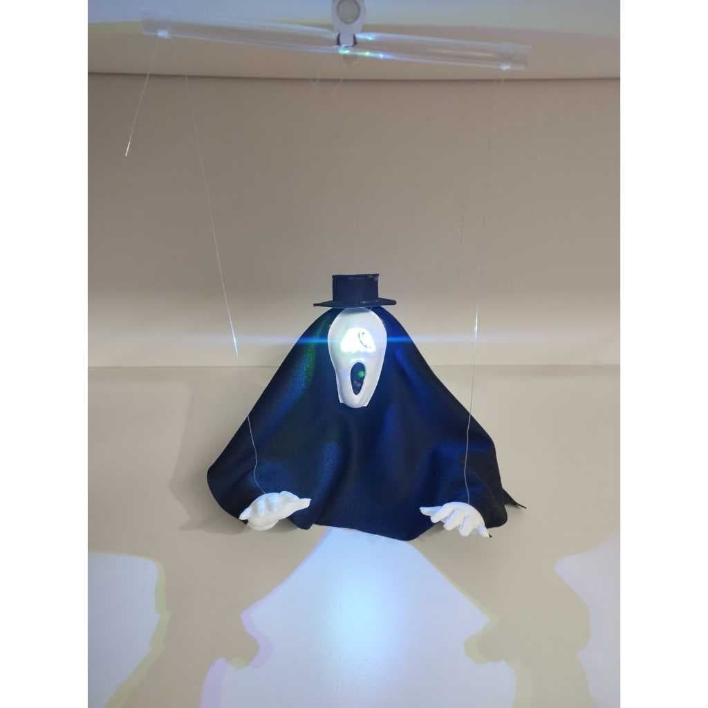 Fantasminha Marionete Brinquedo De Pegadinha Bixinho Divertido