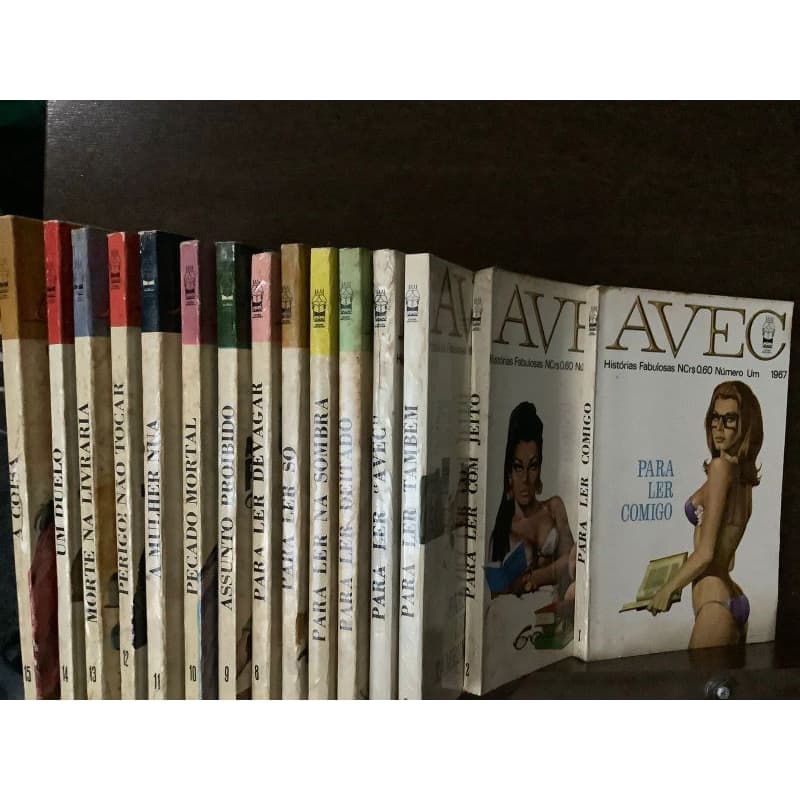 Coleção de Livros Avec Histórias Fabulosas 15 Volumes
