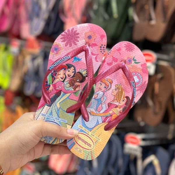 Chinelo Havaianas Slim Infantil Princess