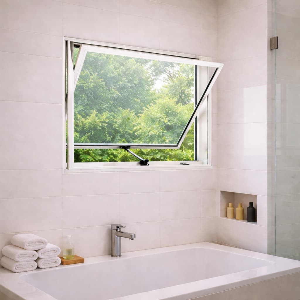 Vitro Projetante 60 x 60 Alumínio Branco Vidro Liso