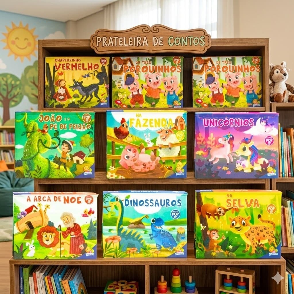 Contos Pop Up/ Capa Dura/ Cartonados/ 3D