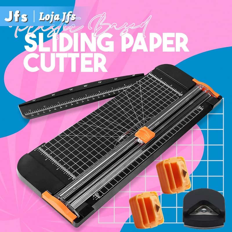 Portátil Guilhotina Cortador Refiladora Mesa Papel A4 Até 10 Folhas