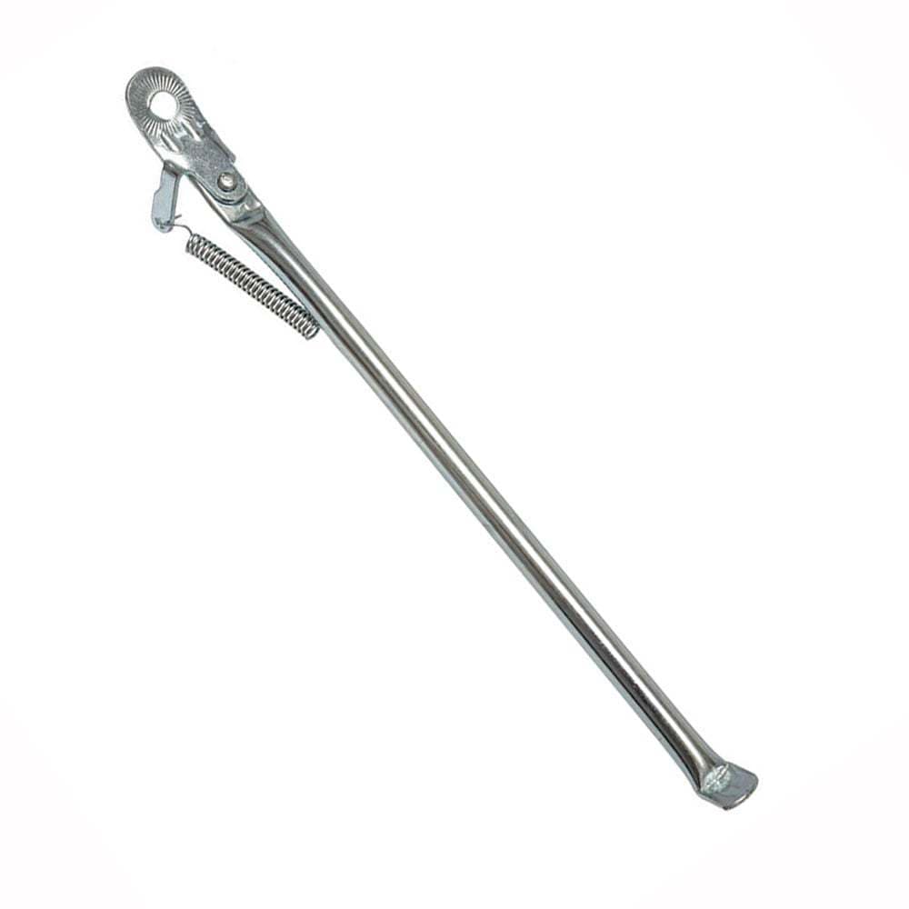 Descanso Lateral Bicicleta em Aço Zincado Aro 20 24 26 para Mtb Trilhas Urbanas Passeios Infantil