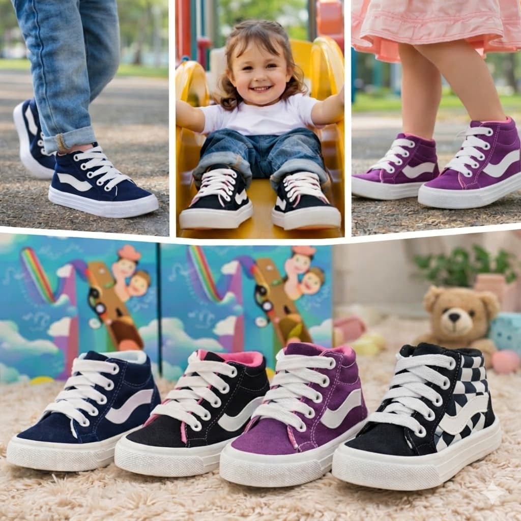 Botinha Tênis Infantil Botinho Cano Alto Bebê Antiderrapante Confortável Menino Menina Calçado Infantil Casual Estiloso