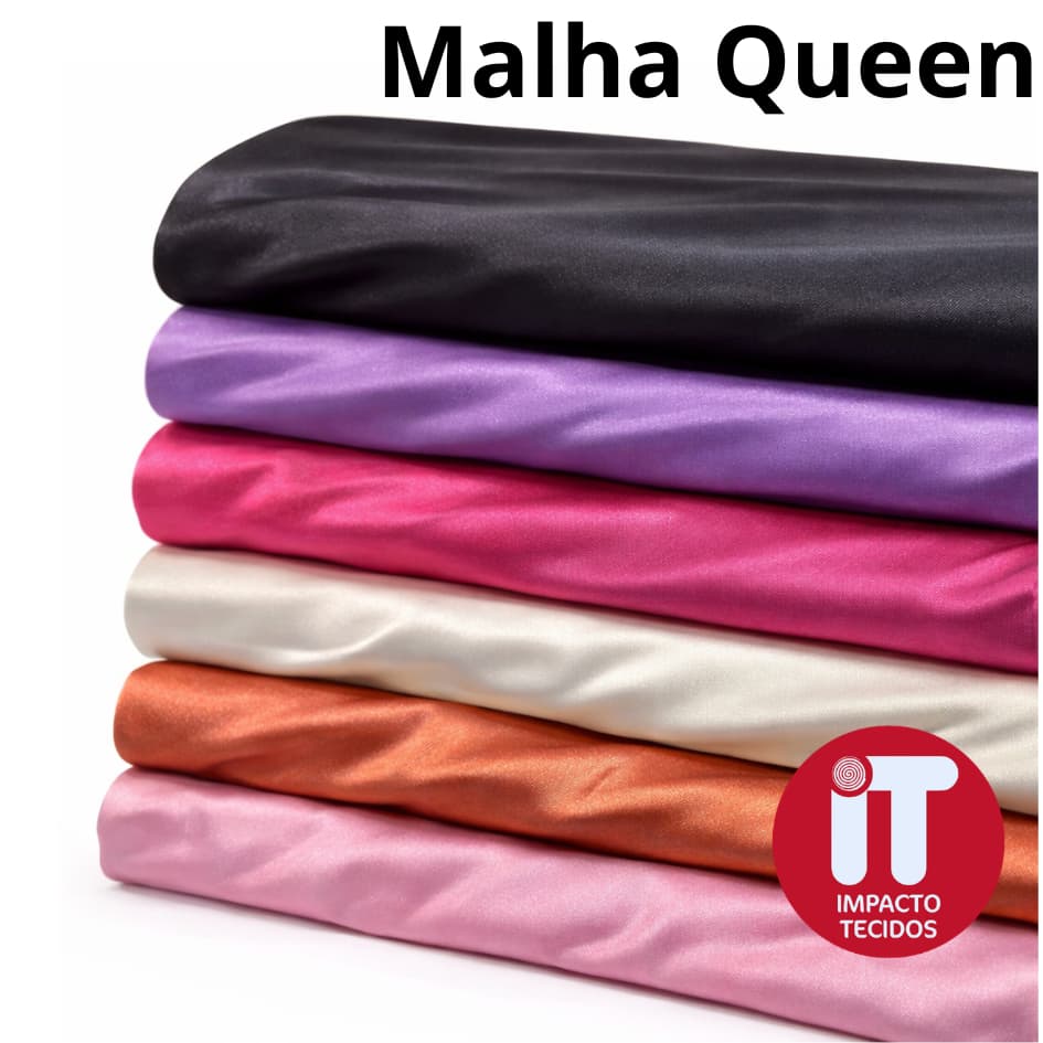 Tecido Malha Queen Premium 1mt x 1,60 mt Para Vestido de Festa Tubinho Moda Festa Não Transparente