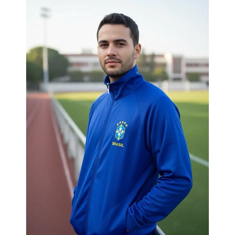 Jaqueta Masculina Blusa de frio Seleção Brasil Copa do Mundo