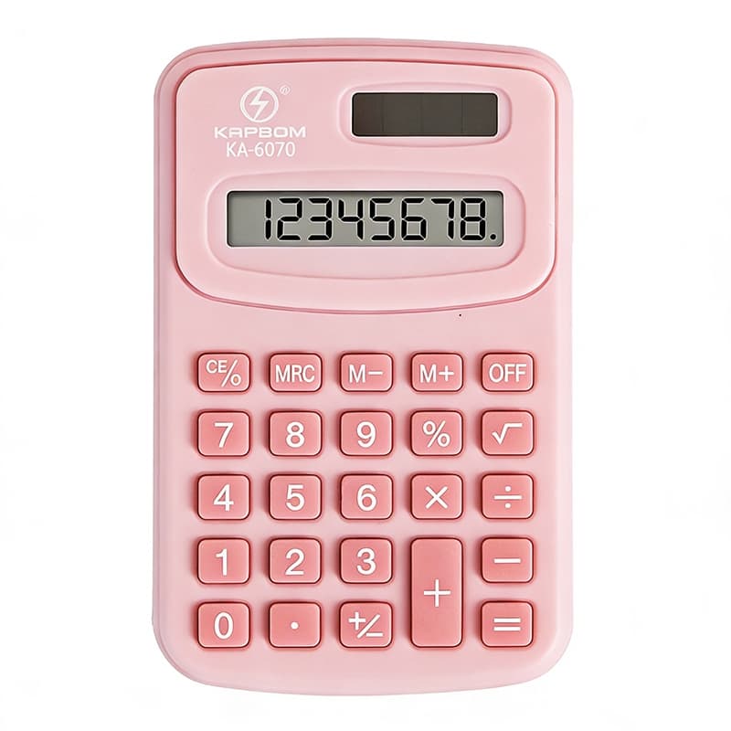Minimalista mini calculadora estudante papelaria escritório especial alto nível de aparência calculadora