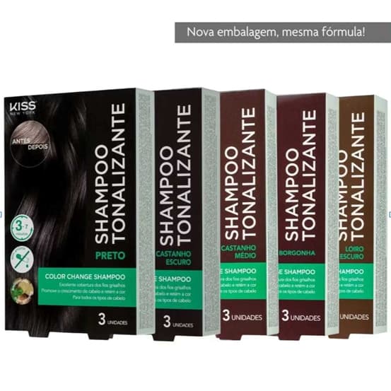Shampoo Tonalizante Color Change  - KISS NEW YORK