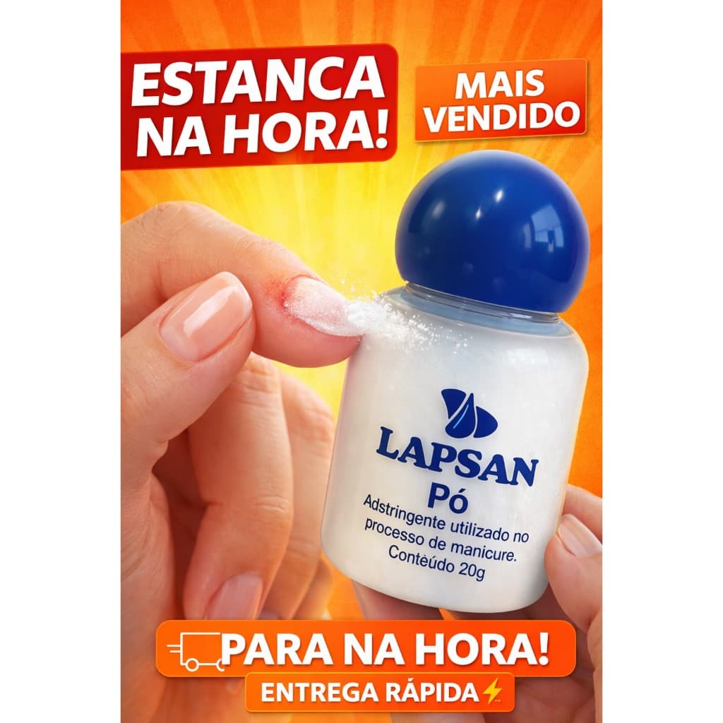 Lapsan pó o querido das manicures ✨ 30 Anos de Confiança ✨