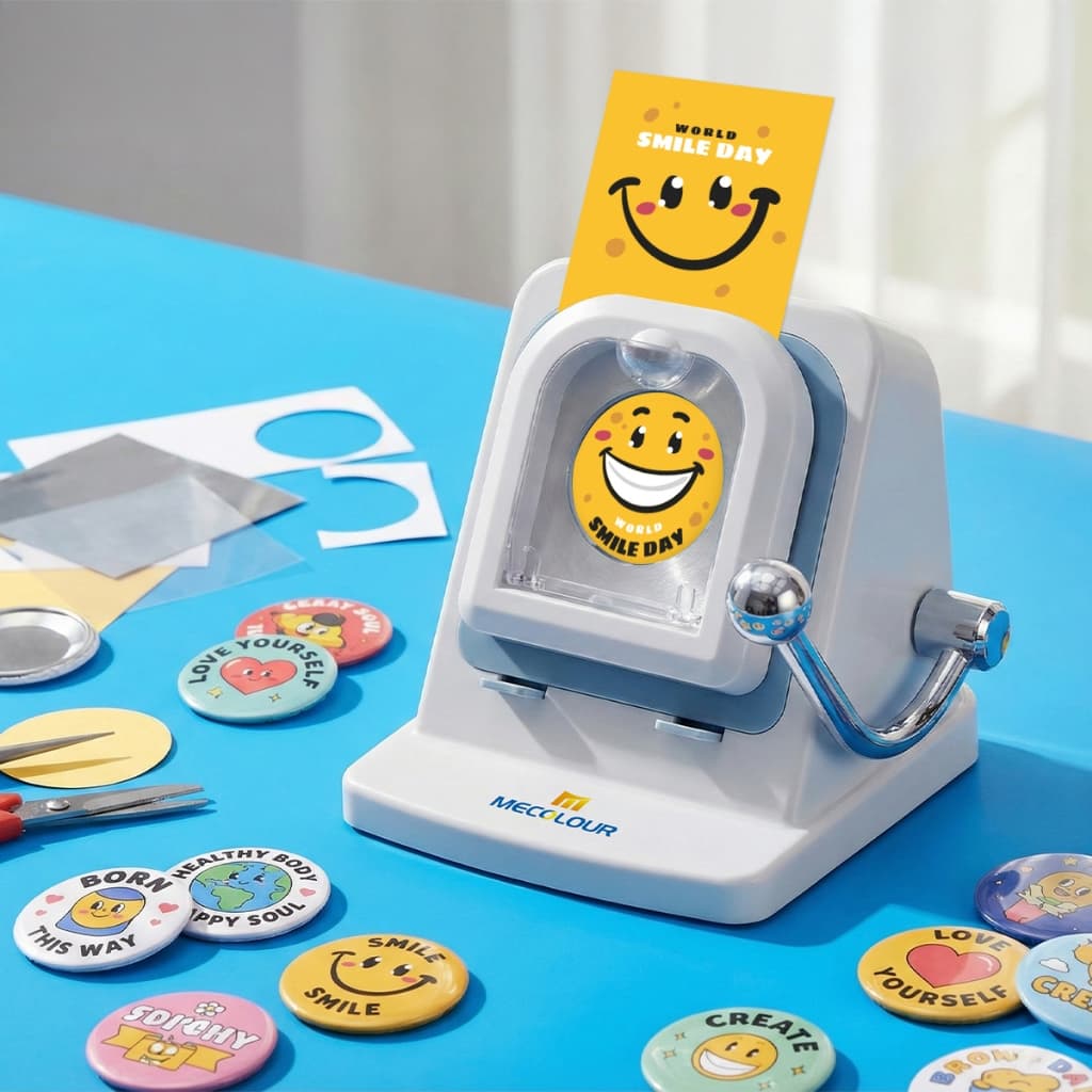 Cortador Circular de 44mm Para Máquina de Botões de 32mm - Perfurador para Scrapbooking, Cartões e Artesanato DIY