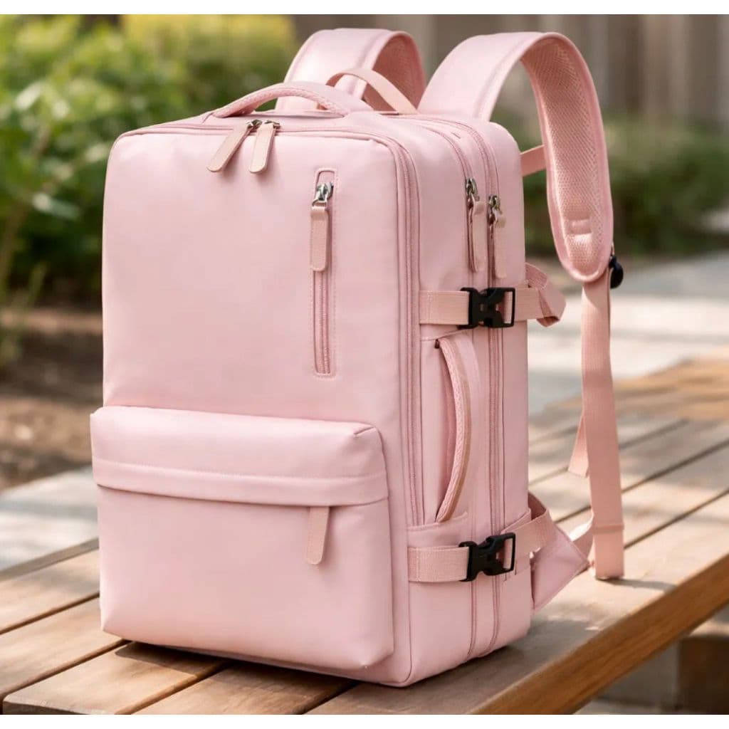 Mochila Viagem Feminina Masculinas Multifuncional Reforçada Impermeável Expansível Mochila Notebook