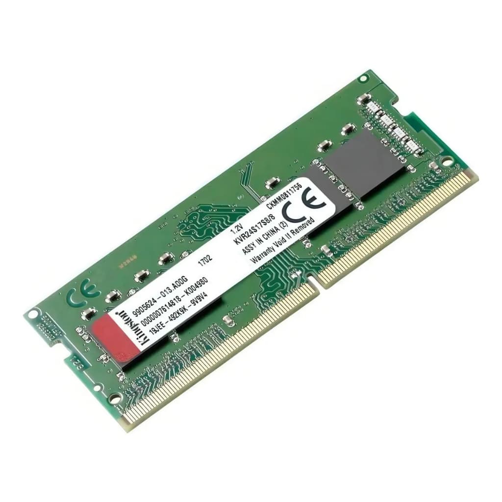 Memória Notebook Kingston 8GB DDR4 2400MHz KVR24S17S8/8 SODIMM CL17 Original