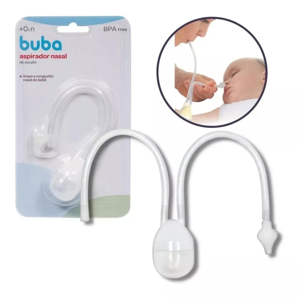 Aspirador Nasal Bebe Infantil Sugador Lavador Higienizador Catarro Recém Nascido Buba